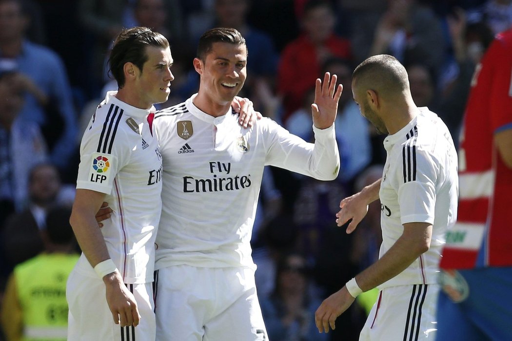 Trio BBC (Bale, Benzema a Cristiano) opět úřadovalo