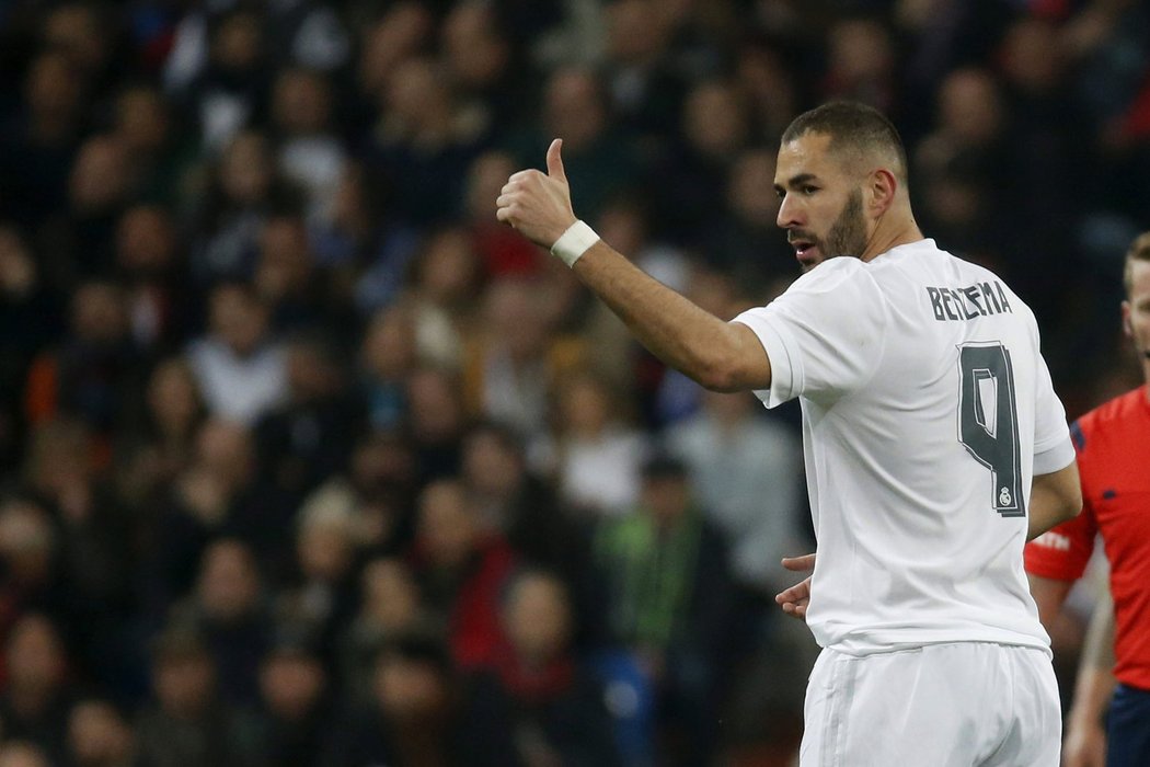 Karim Benzema vstřelil Espaňolu úvodní branku