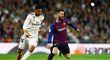 Casemiro marně nahání hvězdu Barcelony Lionela Messiho