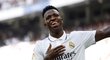 Vinícius Junior se raduje z gólu proti Mallorce