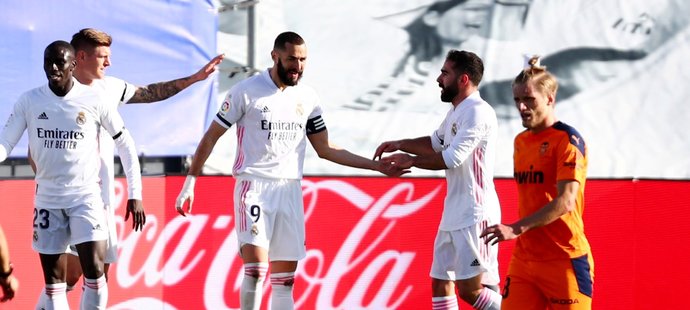 Fotbalisté Realu Madrid porazili Valencii 2:0, gól a přihrávku si připsal Toni Kroos