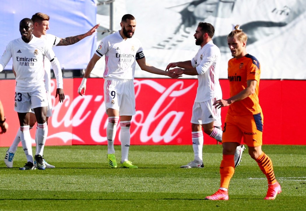 Fotbalisté Realu Madrid porazili Valencii 2:0, gól a přihrávku si připsal Toni Kroos