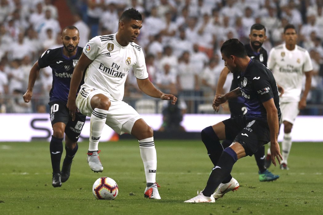 Casemiro řídil hru ve středu pole