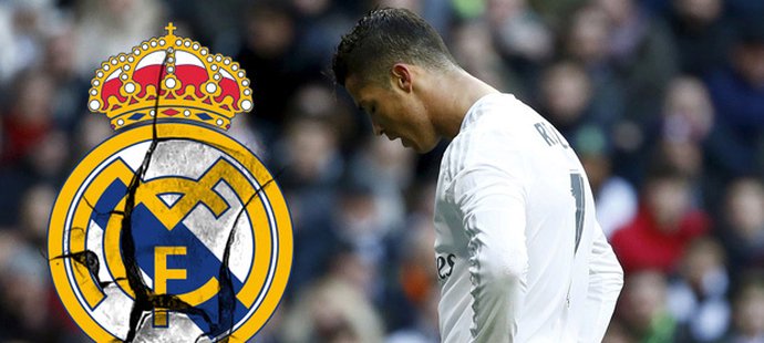 Cristiano Ronaldo v těžkých chvílích Realu nepomáhá