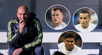 Zidane ignoruje Benítezovy posily. V Realu sází na oblíbence Ancelottiho