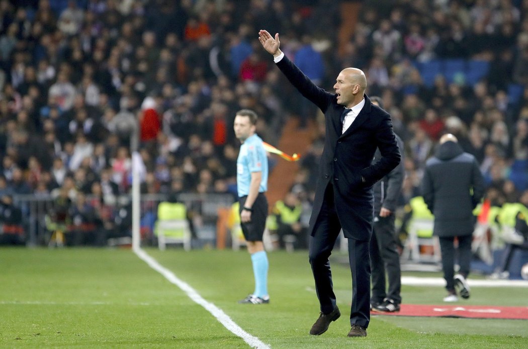 Trenér Zinedine Zidane slaví rok v roli trenéra Realu