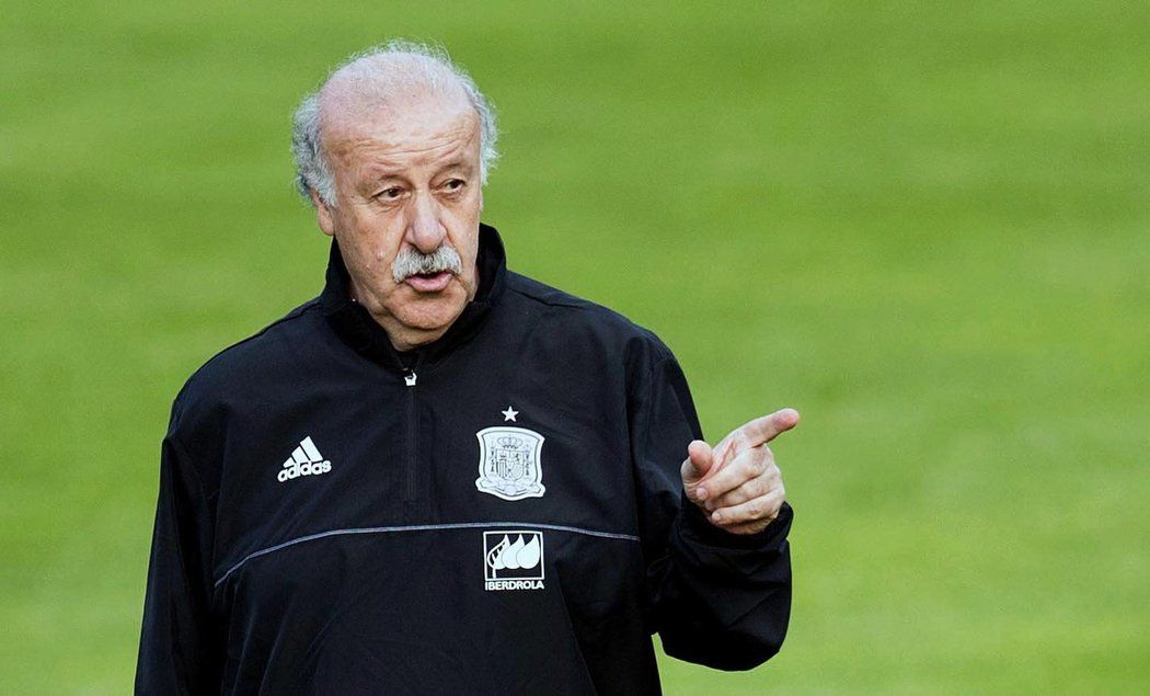 Trenér Španělska Vicente del Bosque