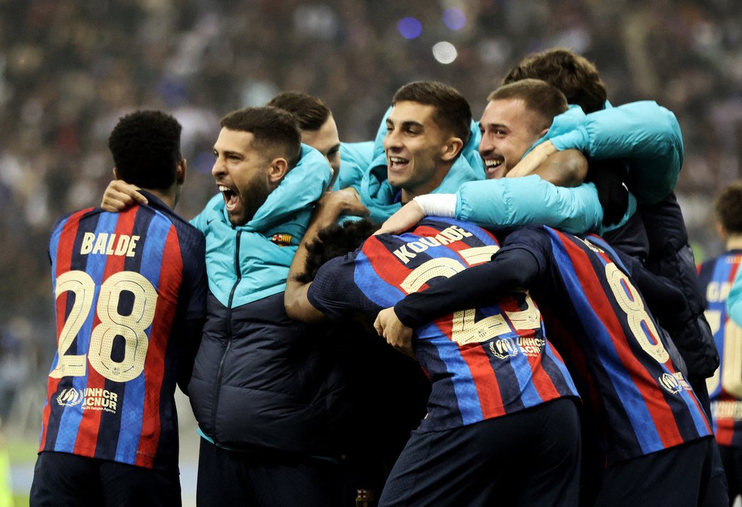 Barcelona slaví, španělský Superpohár vyhrála počtrnácté v historii