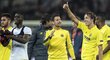 Fotbalisté Villarrealu slaví postup přes Leverkusen do čtvrtfinále Evropské ligy