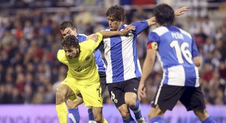 Villarreal přišel o šanci vést španělskou ligu