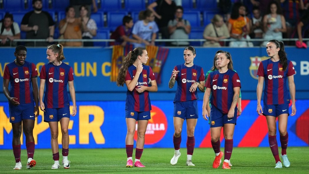 Fotbalistky Barcelony v přípravě na ligu