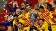 Fotbalisté Barcelony získali španělský pohár po výhře 4:0 nad Bilbaem