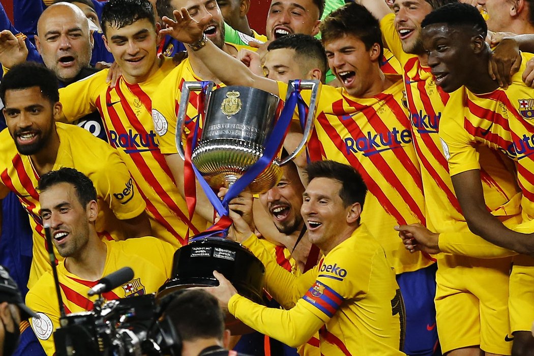 Barcelona ovládla Copa del Rey, ve finále porazil Bilbao