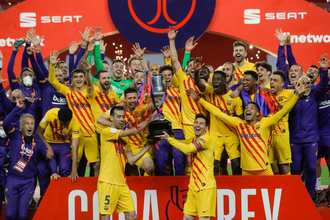 Barcelona ovládla Copa del Rey, ve finále porazil Bilbao