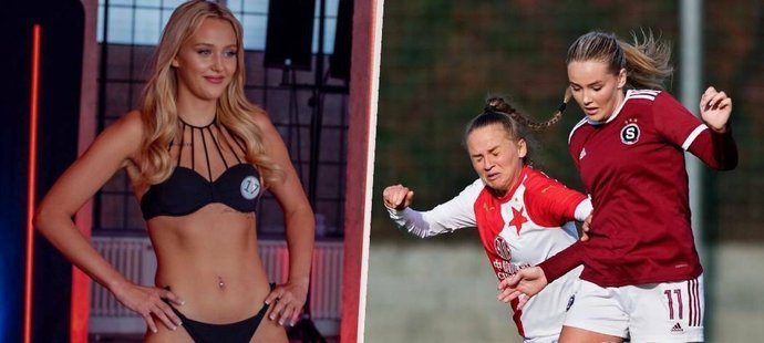 Fotbalistka Sparty Amálie Koptová se chce prosadit jako Miss ČR