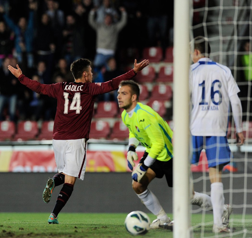 Je tam! Václav Kadlec se trefil do sétě Baníku Ostrava a potvrdil narůstající formu