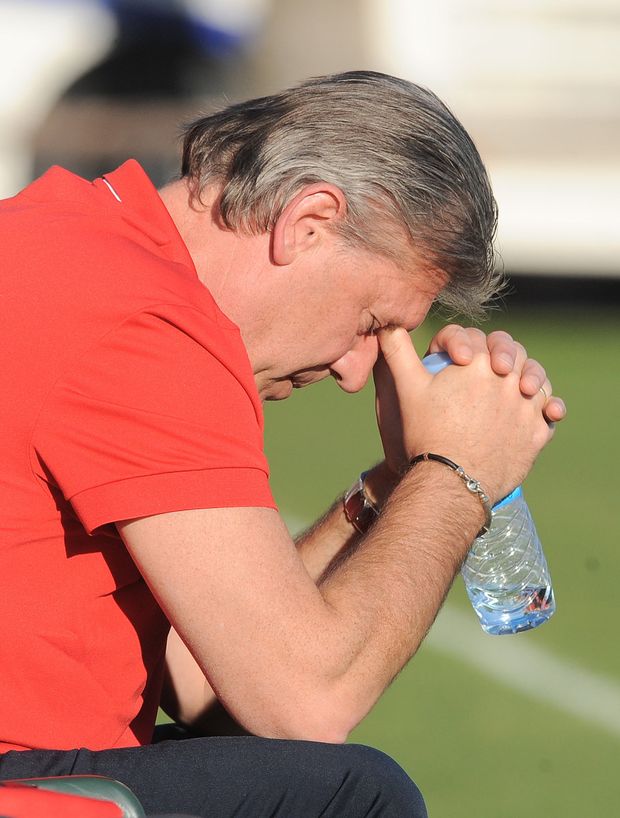 Zklamaný Josef Chovanec Zklamaný Josef Chovanec