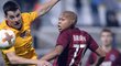 Biabiany v hlavičkovém souboji s Kušnírem