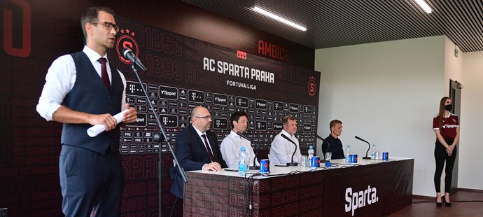 Sparta na tiskové konferenci před sezonou vyhlásila titulový cíl
