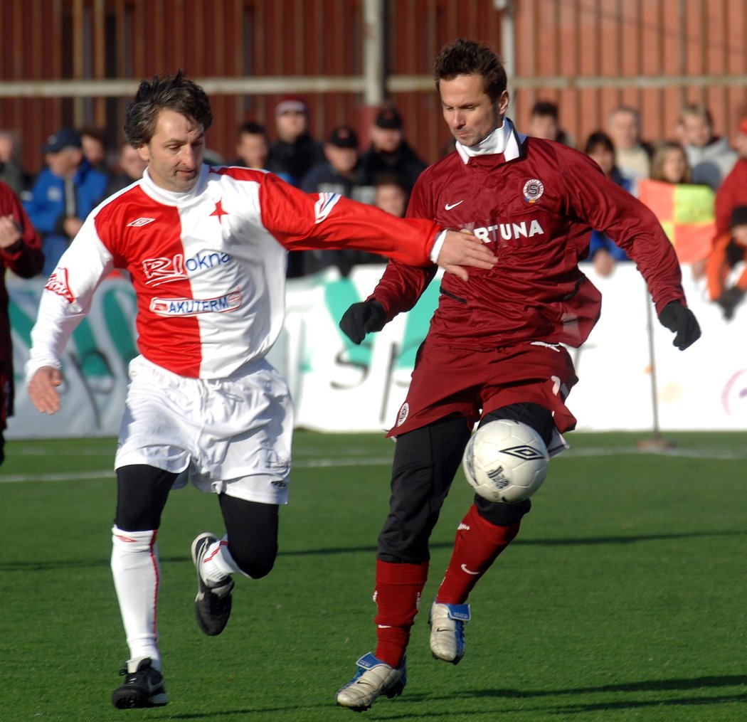 2006.  Jiří Novotný v silvestrovském derby