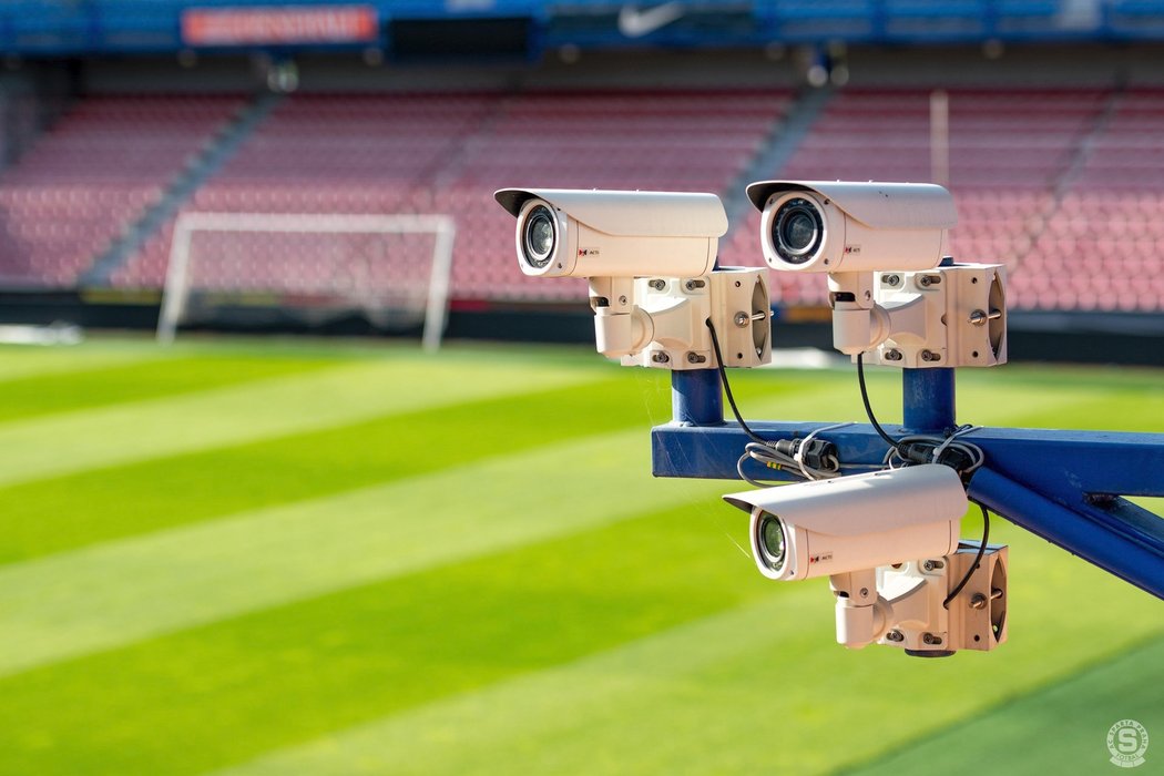 Nový kamerový systém, který bude hlídat bezpečnost na stadionu pražské Sparty