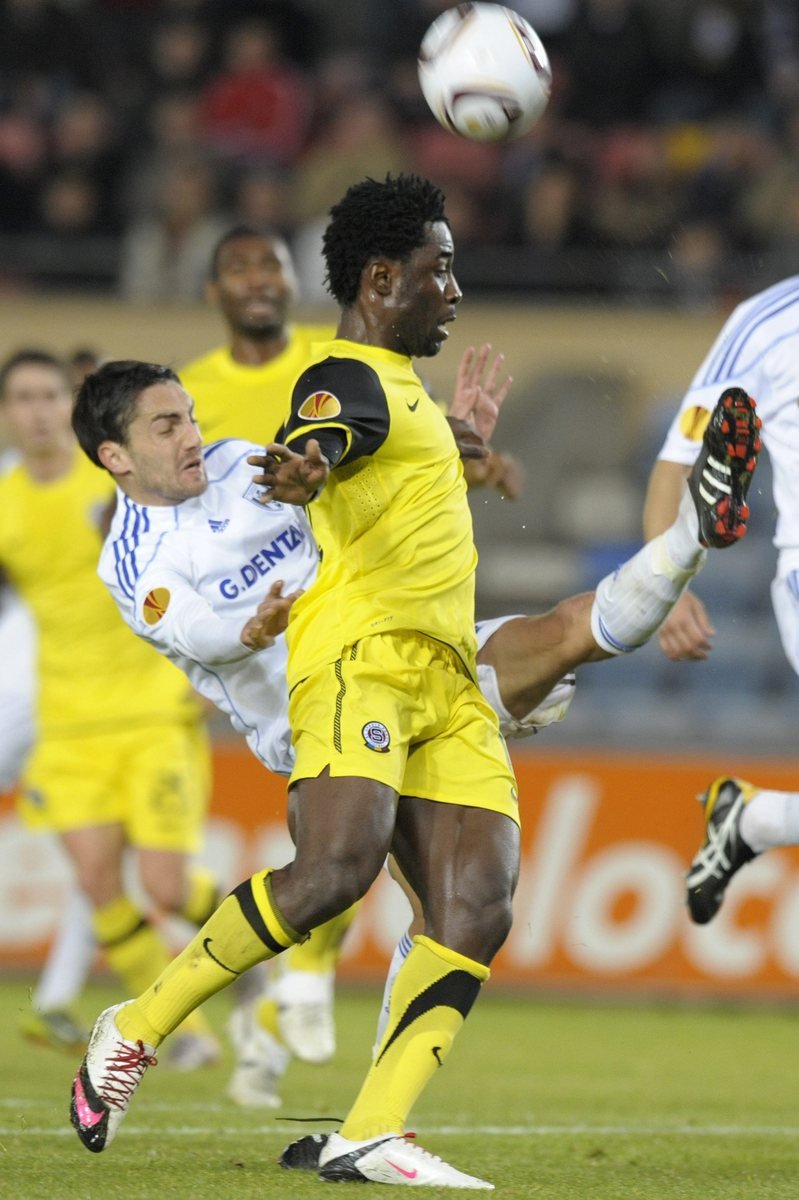 Bony Wilfried, hlavní hrdina utkání v Lausanne