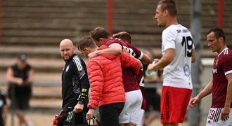 Sparta - Líšeň 1:0. Výhru trefil Drchal, Letenským se zranil Juliš