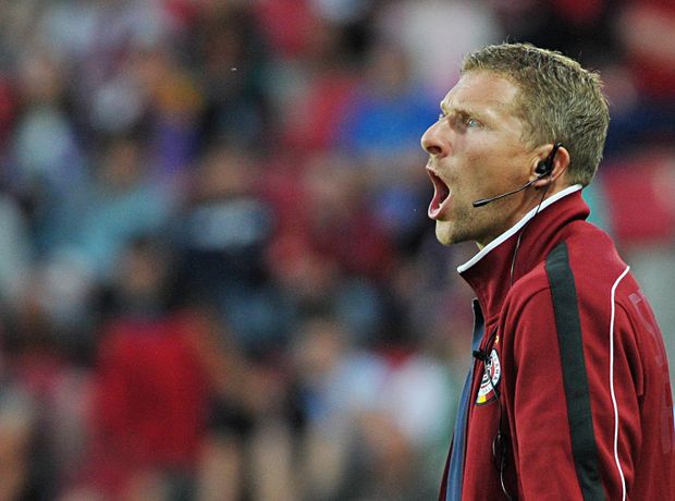 Martin Hašek jako trenér Sparty Martin Hašek jako trenér Sparty