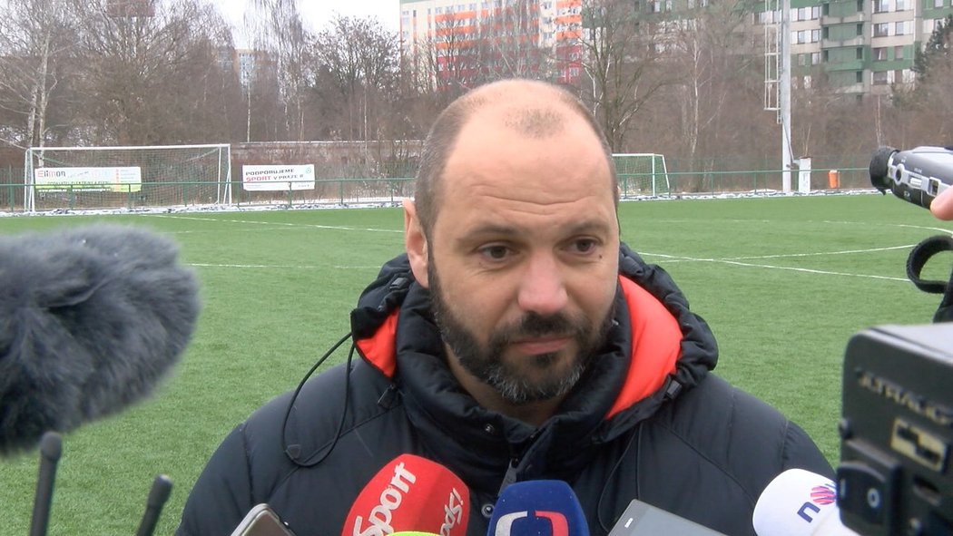 Trenér Sparty Tomáš Požár po zápase s Ružomberokem
