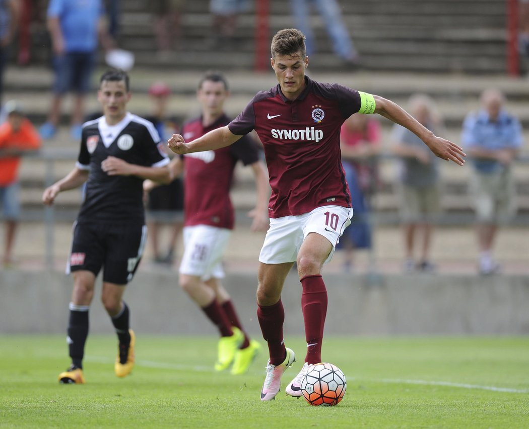 Útočník Patrik Schick vstřelil vítězný gól