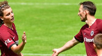 Sparta - Horn 4:0. Gólový debut pro Součka, trefil se i Havelka