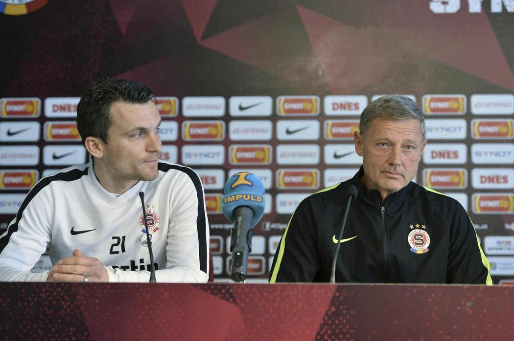 Trenér Zdeněk Ščasný na tiskové konferenci před startem jara řekl, že má k dispozici nejsilnější sparťanský tým za poslední roky.