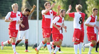 Slavia porazila třetí Hradec a odskočila mu v tabulce na šest bodů