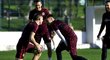 Sparťanští fotbalisté na soustředění ve Španělsku
