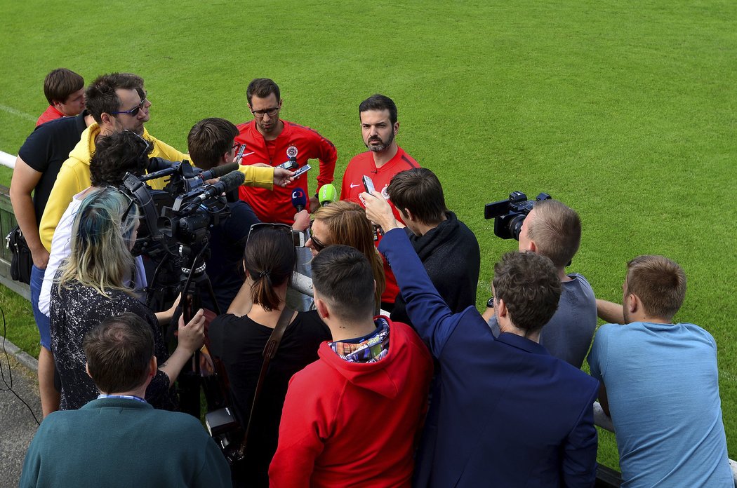 Andrea Stramaccioni v obležení médií