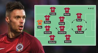 Klíč na Plzeň? Sparta může vsadit na kyvadlo v útoku i samotného Šurala