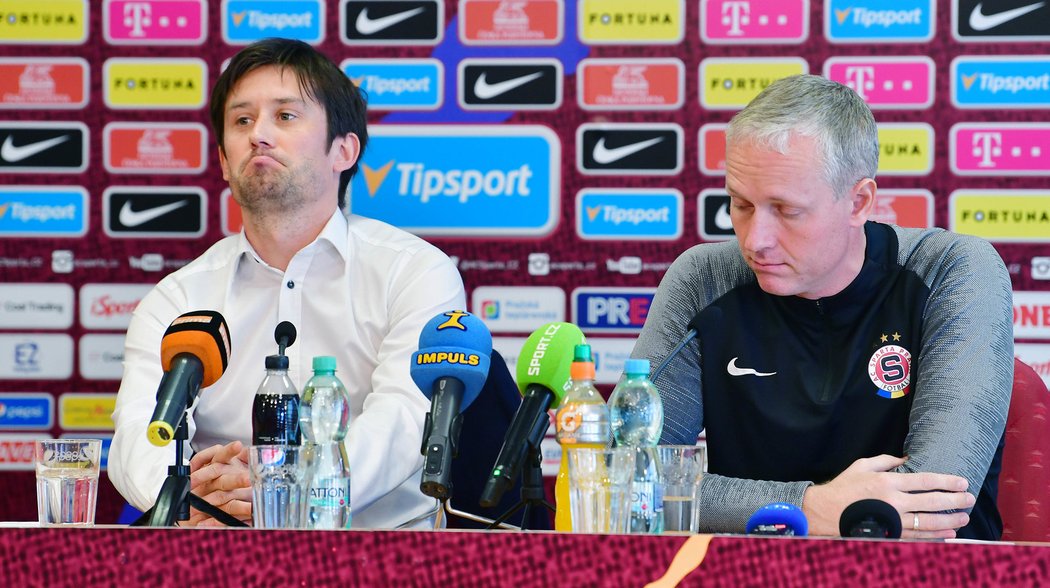 Tomáš Rosický a Václav Jílek před ligovým jarem