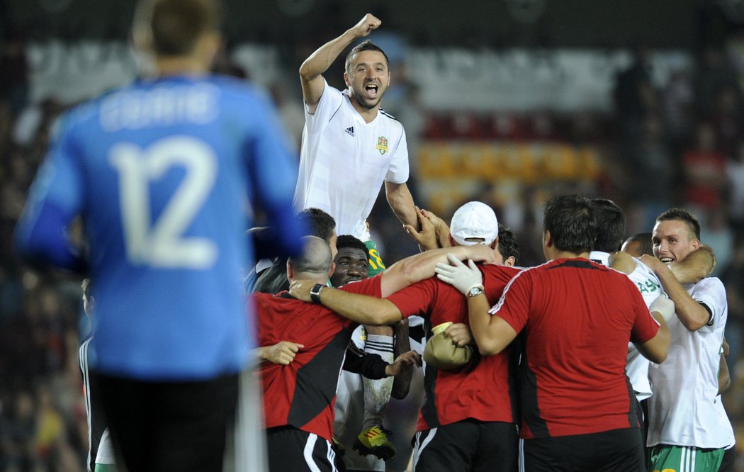 Hráči rumunské Vasluie postoupili přes Spartu do Evropské ligy.