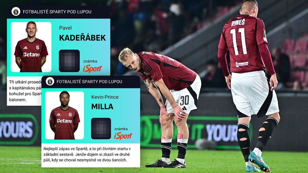 ZNÁMKY Sparty: Millovy nesmysly v šancích, nejistý Uchenna. Na Kadeřábkovi bylo znát... ZNÁMKY Sparty: Millovy nesmysly v šancích, nejistý Uchenna. Na Kadeřábkovi bylo znát...