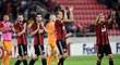 Trnavští fotbalisté slaví výhru nad belgickým Anderlechtem