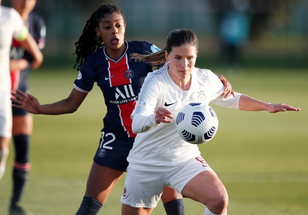 Fotbalistky Sparty v úvodním osmifinále Ligy mistryň padly na hřišti PSG 0:5