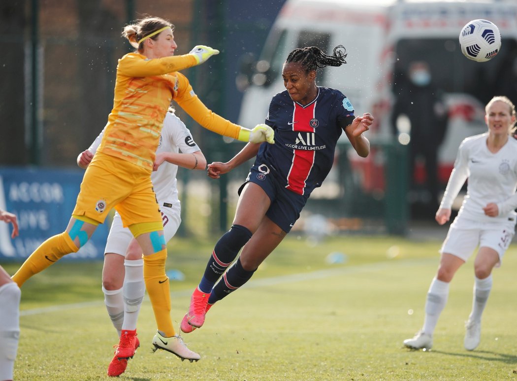 Fotbalistky Sparty v úvodním osmifinále Ligy mistryň padly na hřišti PSG 0:5