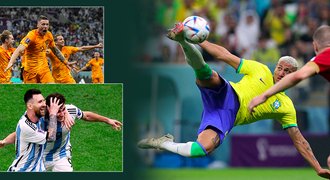 TOP 10 gólů MS: první brazilská trefa, unikátní signál a Messiho sólo