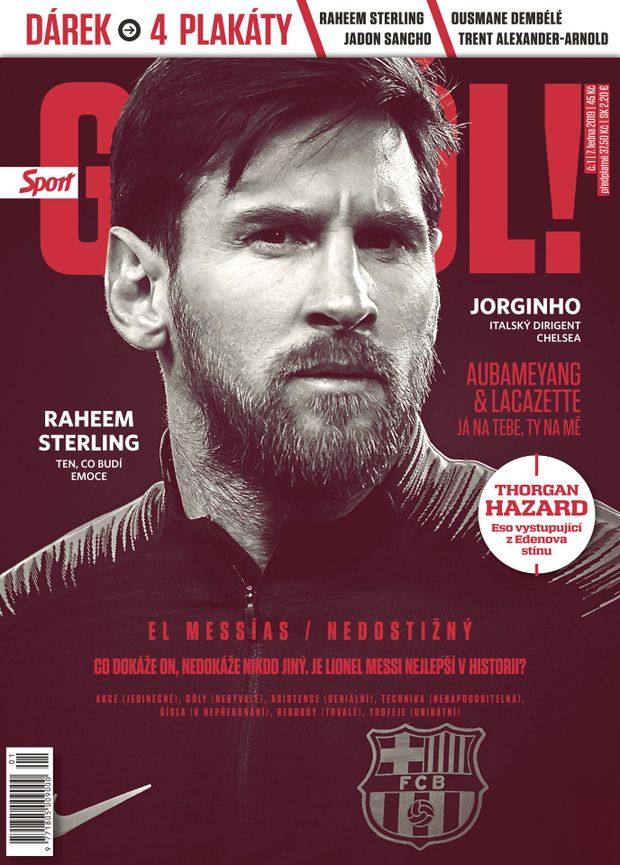 Je Lionel Messi nejlepším fotbalistou historie? I to se dočtete v novém vydání magazínu Sport GÓÓÓL! Je Lionel Messi nejlepším fotbalistou historie? I to se dočtete v novém vydání magazínu Sport GÓÓÓL!