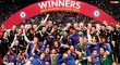 Plakát vítězů Evropské ligy - Chelsea