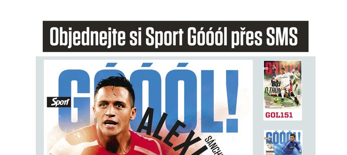 Objednávejte si časopis Sport GÓÓÓL přes SMS