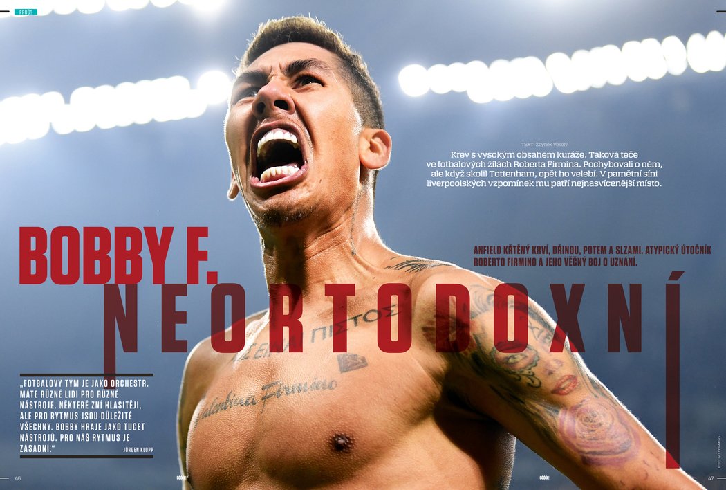 Nový Sport Magazín Góóól! vychází už v pátek 8.1., v prvním vydání se dočtete i o útočníkovi Liverpoolu Firminovi