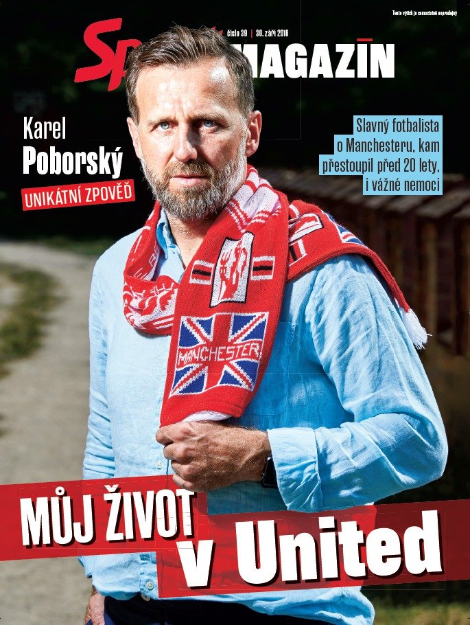 Páteční Sport Magazín nabízí unikátní zpověď Karla Poborského