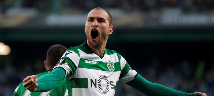 Nizozemský kanonýr Sportingu Lisabon Bas Dost