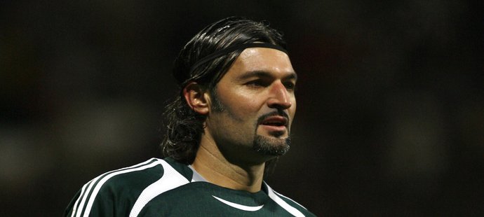 Pavel Srníček v dresu Newcastlu